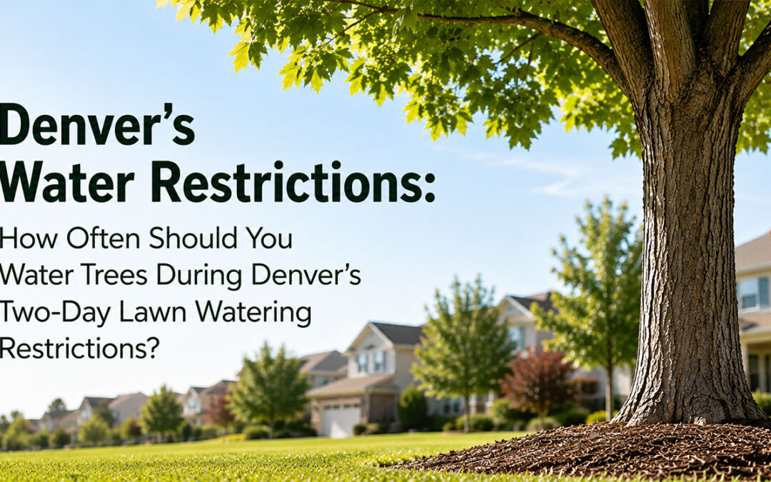 Denver’s Water Restrictions: What They Mean for Your Trees